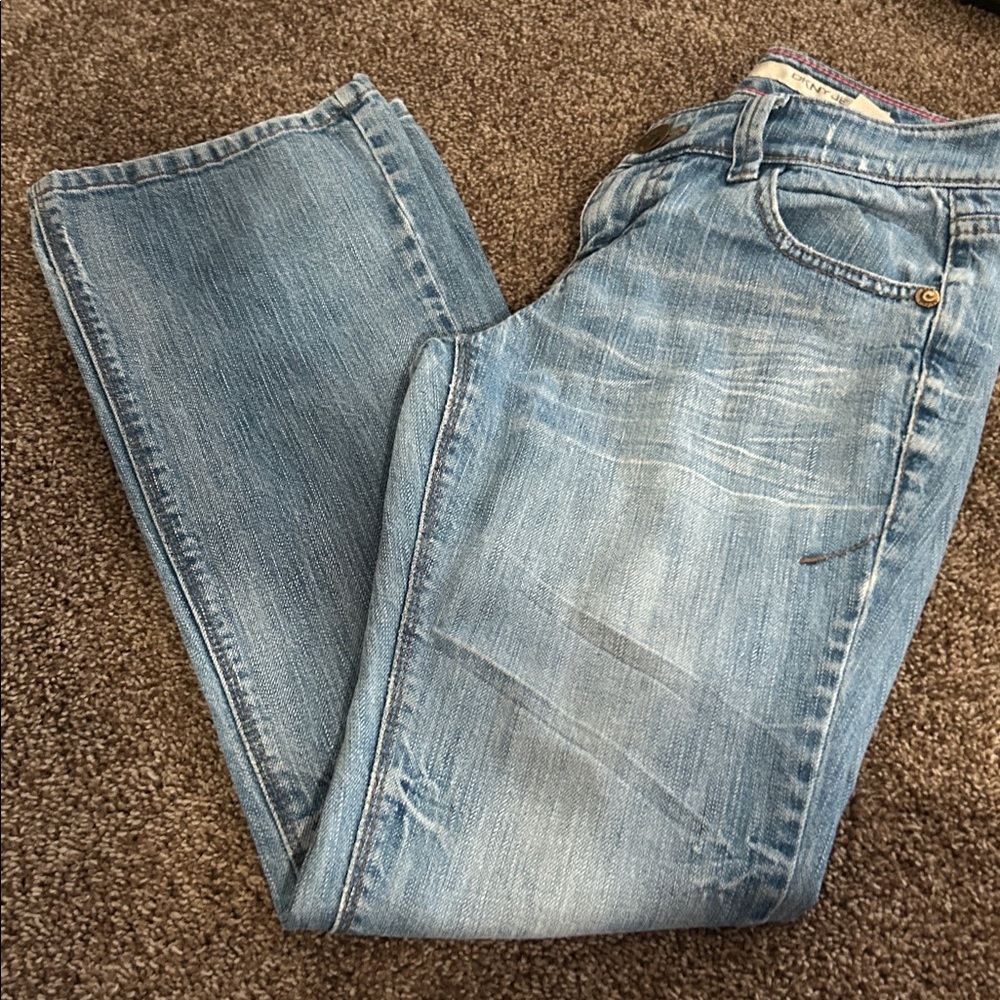 DKNY Light Blue Straight Leg Jeans